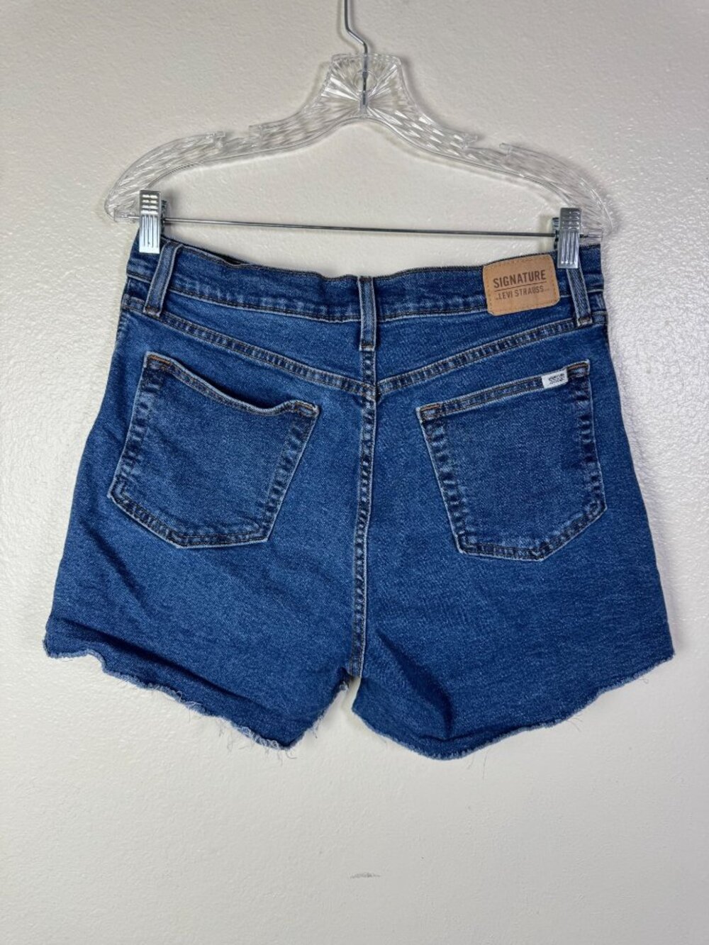 Levi's High-Rise Heritage Blue Denim Jean Shorts Size 10 / 30 Stretch Casual